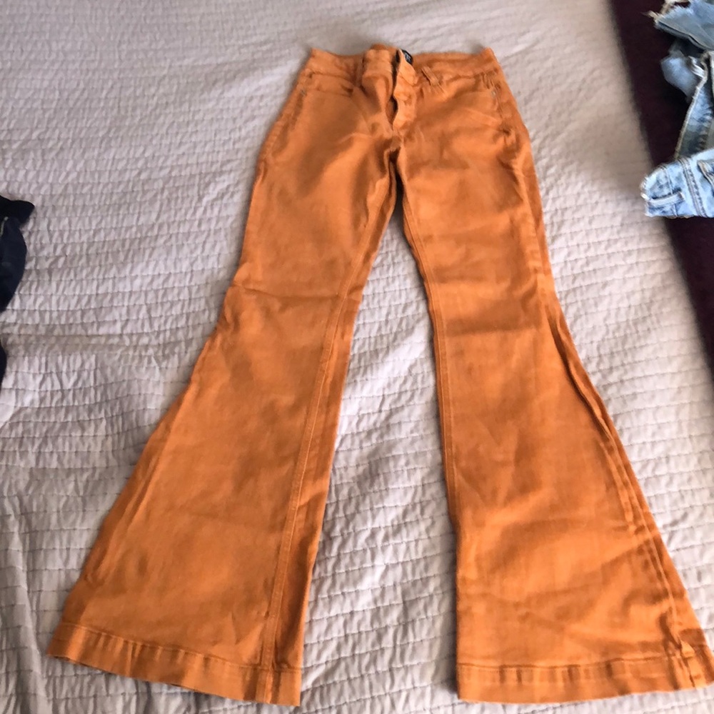 Urban outfitters BDG orange flare pants